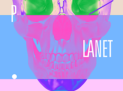 Poster everyday 第三期(Skull planet)