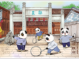武侯手绘画