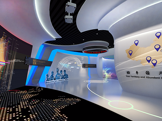 西部控股集团企业展厅