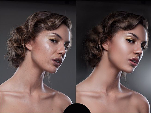 中性灰磨皮教程