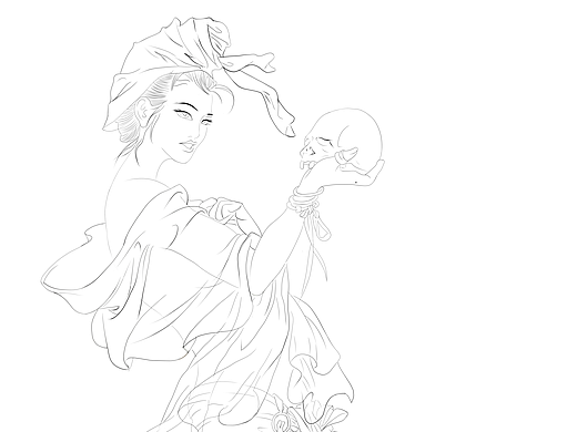 線稿（個(gè)人主頁-ZMjM3MjMyMDg=） - 圖案 - 站酷設(shè)計(jì)師啦啦P原創(chuàng)素材 - 站酷ZCOOL