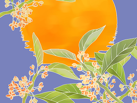 有个共同的名字叫-中秋three（个人主页-ZMjM1Nzc0ODA=） - 艺术插画 - 站酷设计师杜小米原创素材 - 站酷ZCOOL