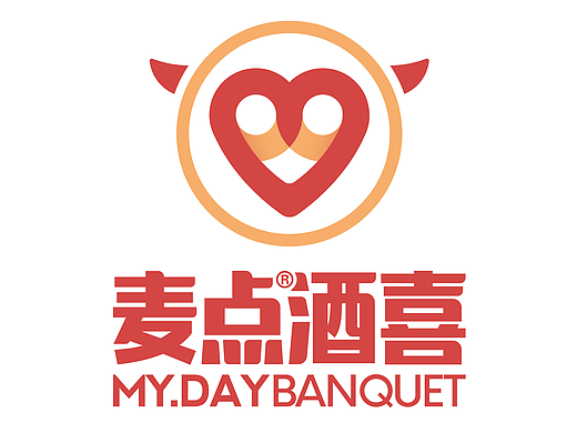 麦点酒喜logo