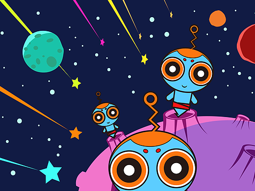 聯(lián)通“沃精靈”（個人主頁-ZMjgzNjg0MjA=） - IP形象 - 站酷設(shè)計師Vdone原創(chuàng)素材 - 站酷ZCOOL