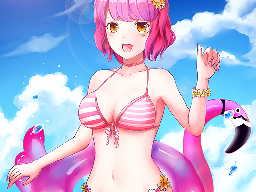 48周绘之1夏日的尾巴