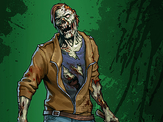 丧尸练习 美漫风格