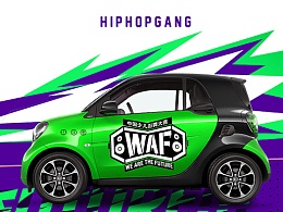 WAF中国少儿街舞大赛2017 嘻哈帮街舞 赛事活动视觉