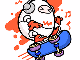 联通沃品牌卡通形象设计