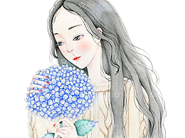 昕妮-少女与花之绣球~