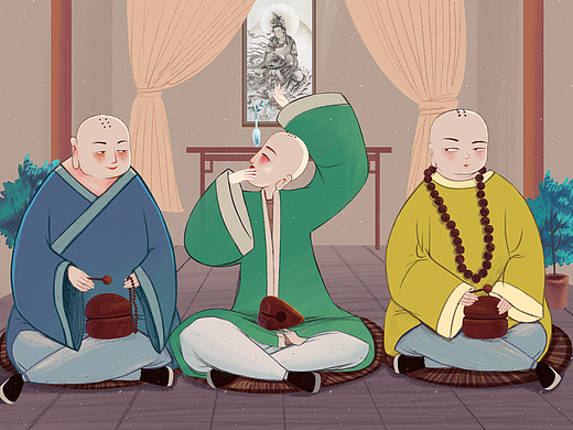 四个儿童插画存货~~