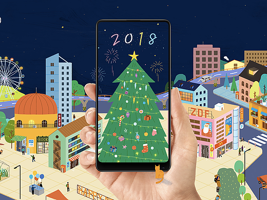 想象一种跨年夜