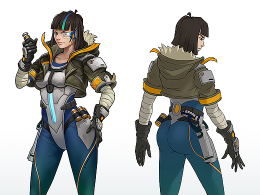 守望先锋风格的设定