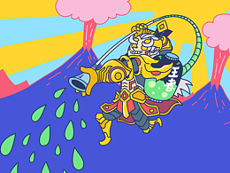 王者农药栏目《农药搅拌姬》片头动画