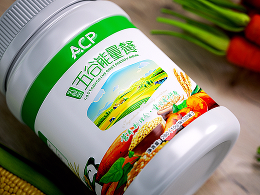 ACP乳酸菌五谷能量餐包装设计