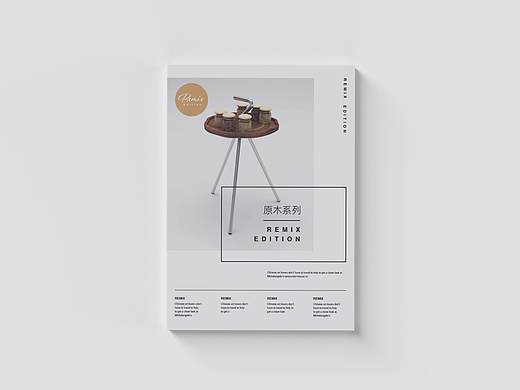 Remix Edition高级酒店家具产品画册设计