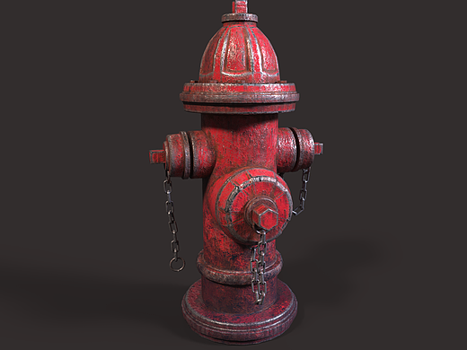 substance painter消防栓（個(gè)人主頁-ZMjMyMzk2ODQ=） - 其他三維 - 站酷設(shè)計(jì)師陶人kidd原創(chuàng)素材 - 站酷ZCOOL