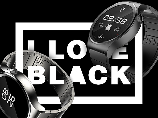 i love black