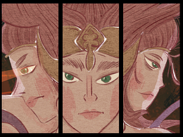 阿修羅王——同人插畫(huà)設(shè)計(jì)海報(bào)