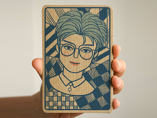 扑克脸系列（个人主页-ZMjIwNjQ2Mjg=） - 艺术插画 - 站酷设计师卓乾原创素材 - 站酷ZCOOL