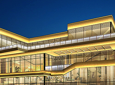 售楼部夜景照明设计