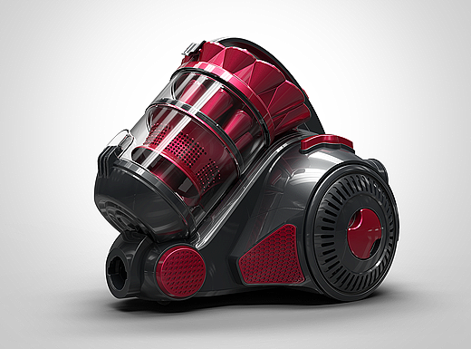 吸尘器产品渲染