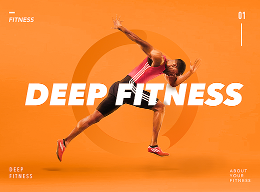 Deep Fitness App Design