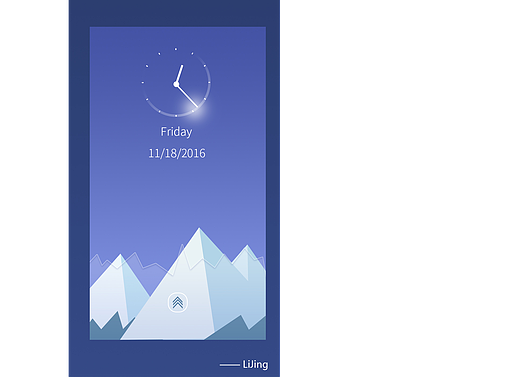 手机主题设计练习