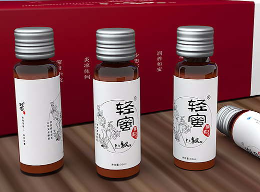 轻蜜酵素包装设计