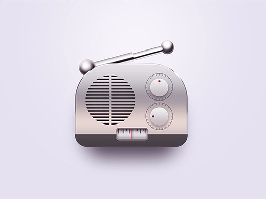 拟物图标 收音机/日历（个人主页-ZMjMzODc4MzI=） - 图标 - 站酷设计师豆包爱吃猫条原创素材 - 站酷ZCOOL