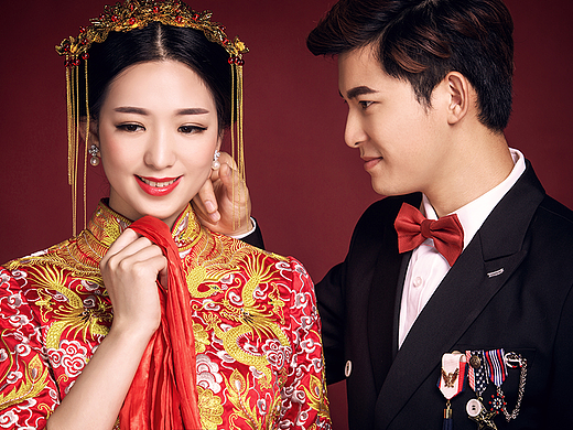 三月印记婚纱照客片