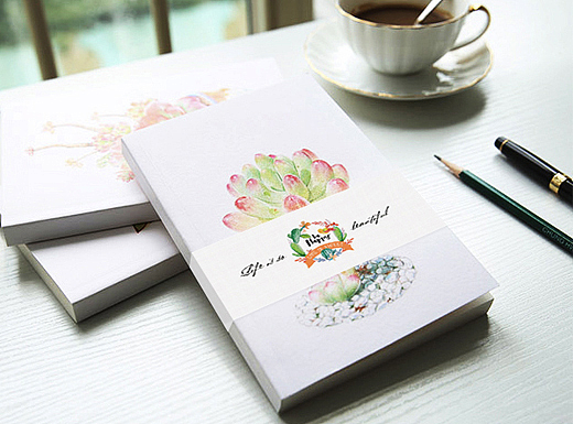 手账本腰封设计