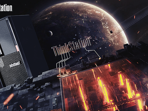 ThinkStation P328&畅意想象（个人主页-ZNDEwNjI2MTY=） - 海报 - 站酷设计师丿某人原创素材 - 站酷ZCOOL