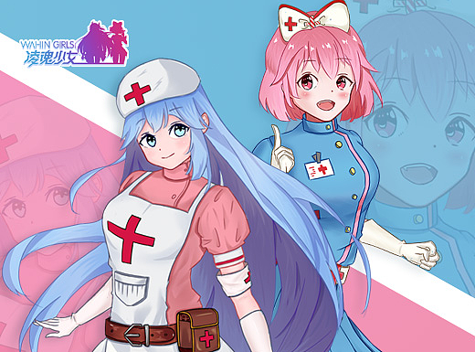 凌魂少女，趕緊支援醫(yī)護(hù)人員（個(gè)人主頁(yè)-ZNDI2Mjk0Njg=） - IP形象 - 站酷設(shè)計(jì)師宮羽山風(fēng)原創(chuàng)素材 - 站酷ZCOOL