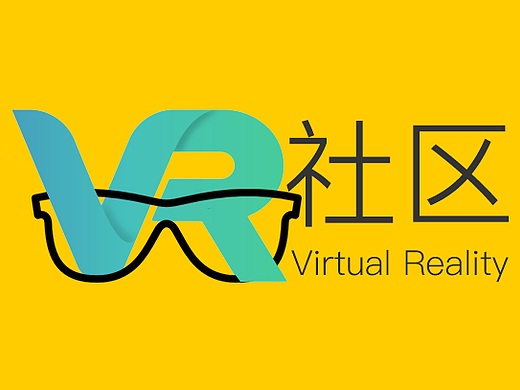 VR社區(qū)LOGO（個人主頁-ZMjI2NjE5MzY=） - Logo - 站酷設(shè)計師暖洋原創(chuàng)素材 - 站酷ZCOOL
