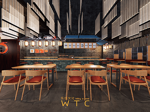 一喰堂日式拉面——泉州樂創(chuàng)文化（個人主頁-ZMjM4OTU0Njg=） - 家裝設計 - 站酷設計師無良狗哥原創(chuàng)素材 - 站酷ZCOOL