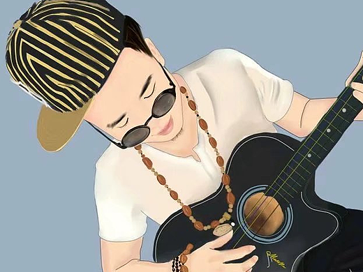 弹吉他的洗剪吹