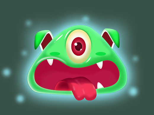 初級繪制翻新怪獸圖標(biāo)（個人主頁-ZMjM1Njk2ODg=） - 圖標(biāo) - 站酷設(shè)計師__No_oNe__原創(chuàng)素材 - 站酷ZCOOL