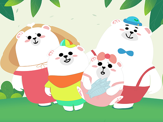 我的熊Family