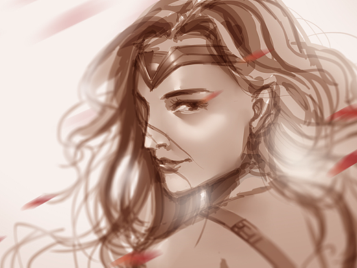 回眸（个人主页-ZMjIyNTk4NTY=） - 商业插画 - 站酷设计师一块面疙瘩原创素材 - 站酷ZCOOL