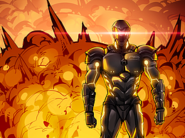 《NIIDMAN》生化机甲动态漫画