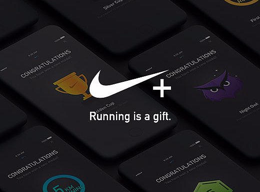Nike+ running redesign concept