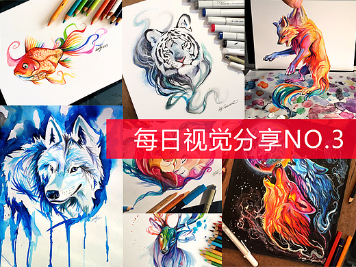【每日视觉分享NO.3】Katy Lipscomb插画集欣赏(个人主页-ZNTQwOTk2) - 插画 - 站酷设计师Panda刘原创素材 - 站酷ZCOOL