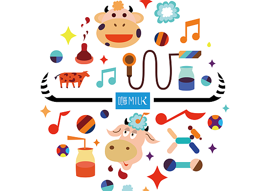 牛奶包装设计（个人主页-ZMjI0MzIxNjQ=） - 包装 - 站酷设计师Findream原创素材 - 站酷ZCOOL