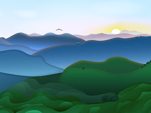 夕阳无限好（个人主页-ZMjM3MTM5NjA=） - 创作习作 - 站酷设计师pizazz白原创素材 - 站酷ZCOOL