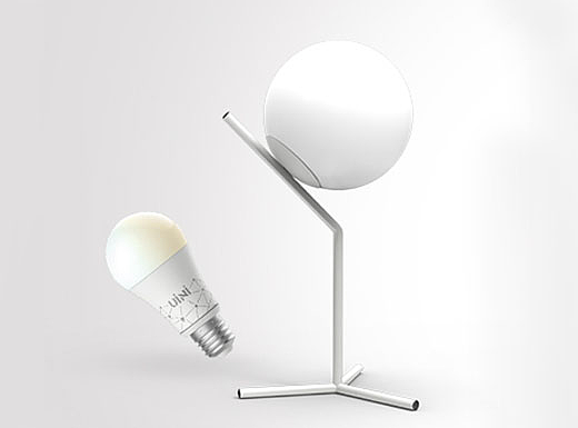 uini智能月球台灯 多彩