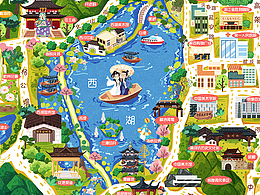 手绘地图