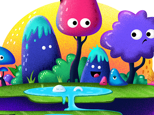 杂色小插画（个人主页-ZMjM4MzI2NjQ=） - 创作习作 - 站酷设计师coolQ1210原创素材 - 站酷ZCOOL