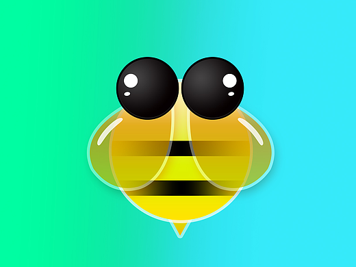 蜜蜂表情图标