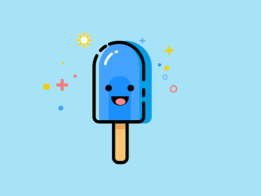 MBE风格 小雪糕ICON（个人主页-ZMjMxOTAyMzI=） - 图标 - 站酷设计师Gavinyul原创素材 - 站酷ZCOOL