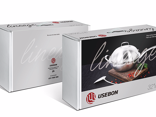 USEBON 锅具包装设计